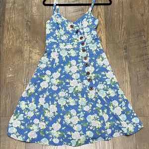 Mod Cloth Floral Dress. Size Large.